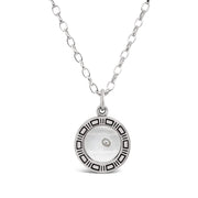 Sterling Silver Santa Margarita Pearl Reliquary #83782-3736