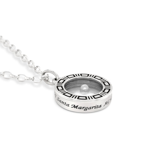 Sterling Silver Santa Margarita Pearl Reliquary #83782-3736